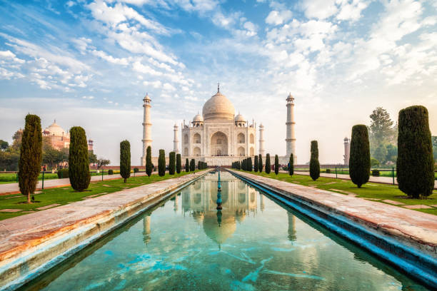 Taj Mahal, Agra – Eternal love, marble beauty, UNESCO wonder, timeless.